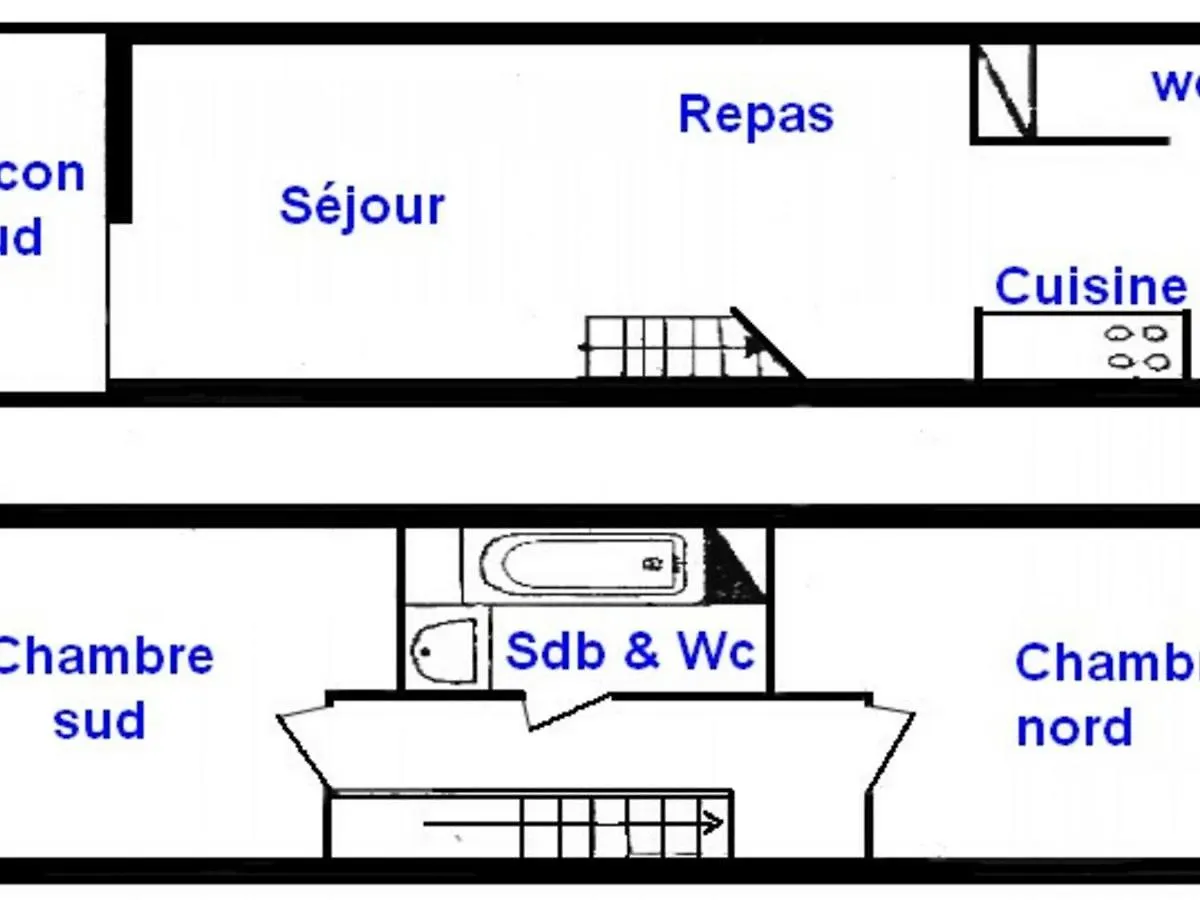 לה סזי Studio Ensoleille, Equipe Avec Balcon Au Coeur Des Saisies, Animaux Acceptes - Fr-1-293-186 דירה לה סזי