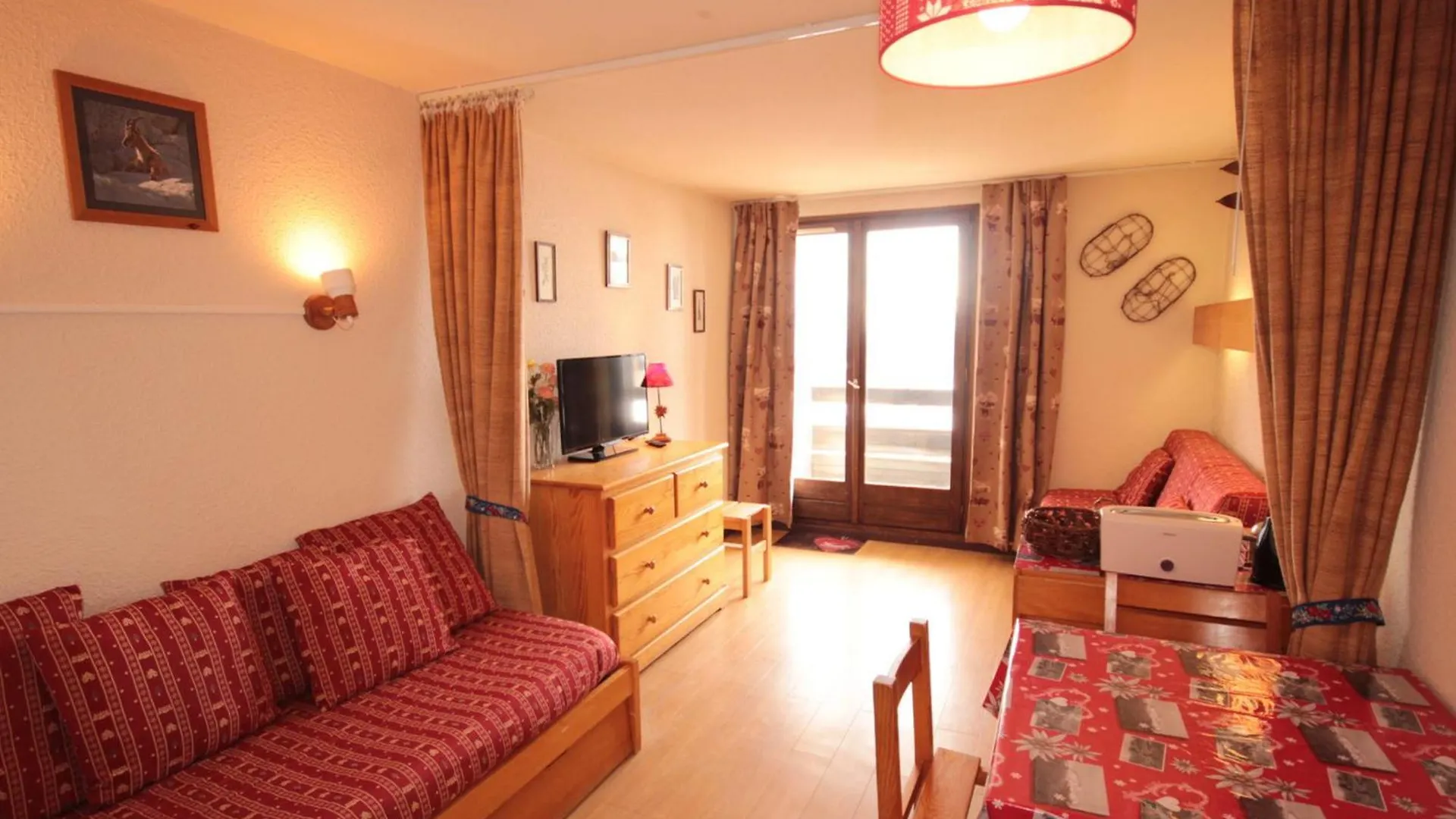 דירה לה סזי Studio Ensoleille, Equipe Avec Balcon Au Coeur Des Saisies, Animaux Acceptes - Fr-1-293-186 צרפת